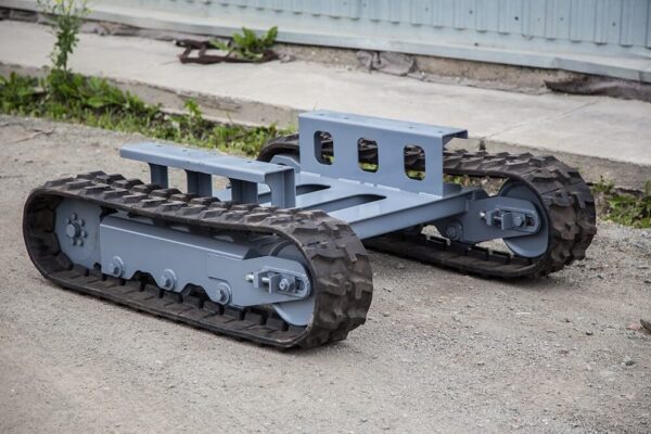 Гусеничное шасси для спец техники_шасси для мини экскаватора_гусеничная база_1