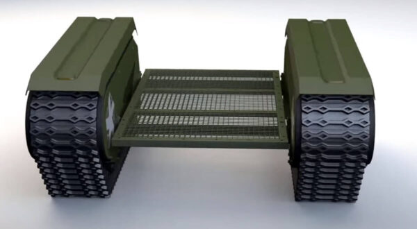 гусеничная платформа грузовая milrem_гусеничное шасси_гусеничный модуль_9