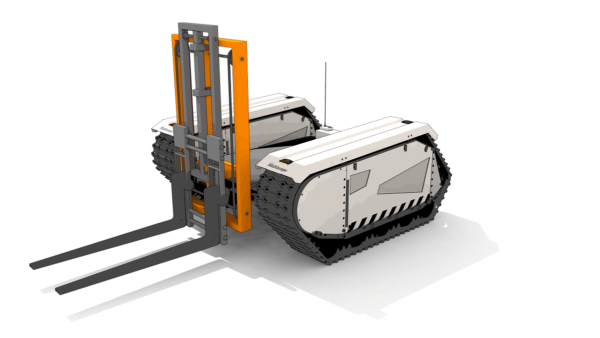 гусеничная платформа грузовая milrem_гусеничное шасси_гусеничный модуль_9