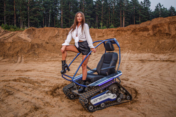 Гусеничный электровездеход ANEGAL_2