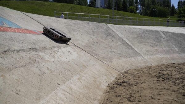 Гусеничный робот UMKA_гусеничная платформа_гусеничный мини трактор_образовательный робот конструктор_ 25