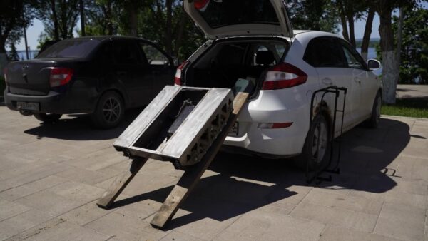 Гусеничный робот UMKA_гусеничная платформа_гусеничный мини трактор_образовательный робот конструктор_ 7