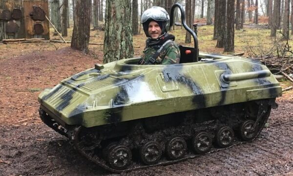 Мини танк для прокат_аттракцион танк_гусеничный танк мини_детский танк_10