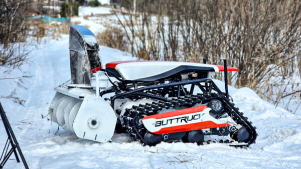 Робот снегоуборщик шнеко-роторный BUTTRUCK_5
